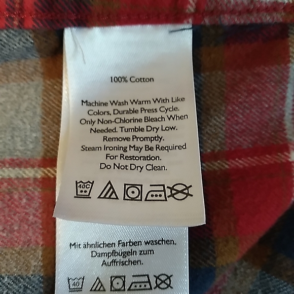 EDDIE BAUR CLASSIC FIT MENS SZ T2XL 100% COTTON FLANNEL - Picture 10 of 10